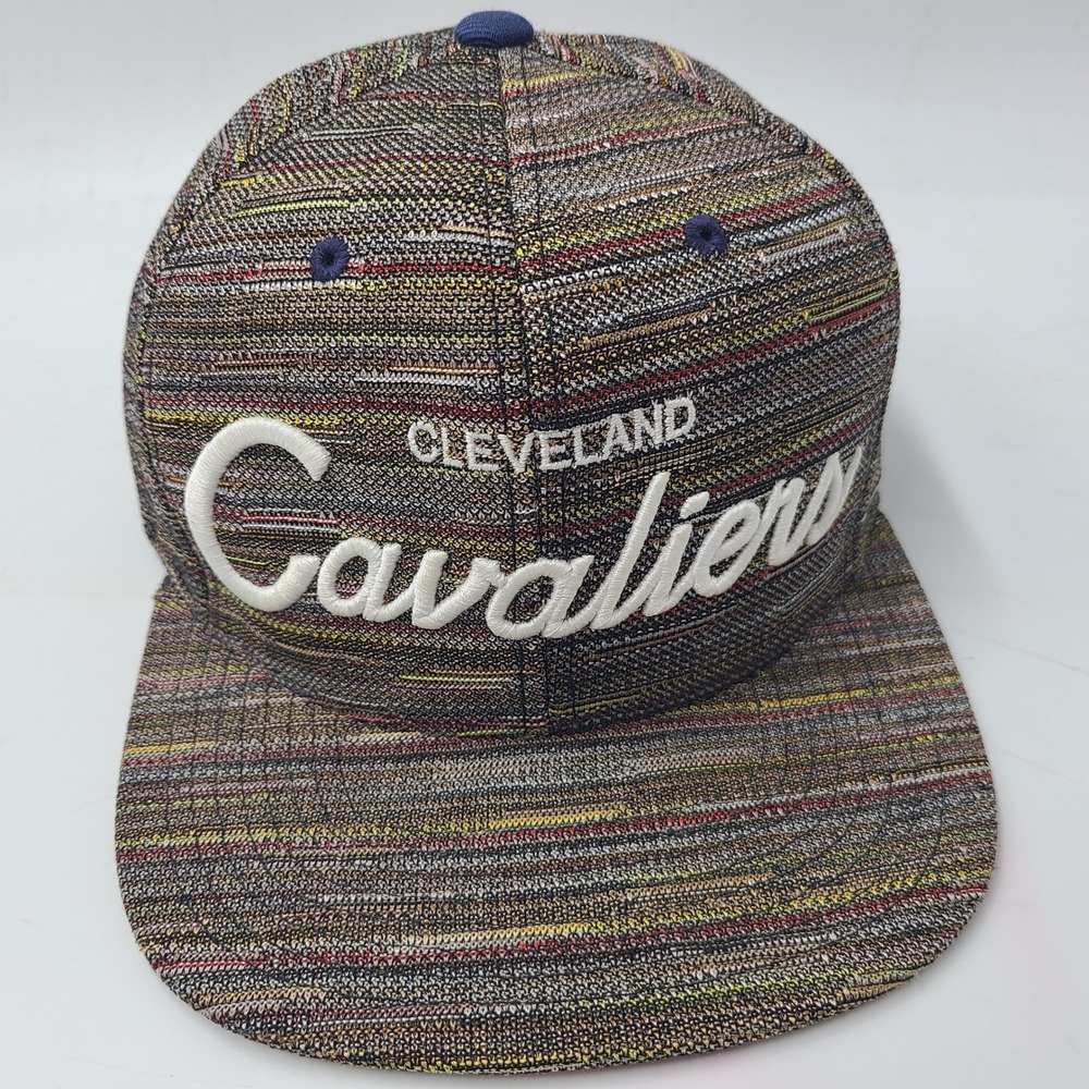 Cleveland‎ Cavaliers Hat Snapback Mitchell & Ness NBA Basketball Script Logo Men